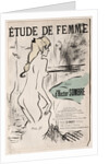 Étude de Femme, 1893 by Henri de Toulouse-Lautrec