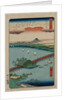 Evening Glow at Seta, from the series Eight Views of Omi, 1857 by Utagawa Hiroshige