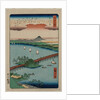 Evening Glow at Seta, from the series Eight Views of Omi, 1857 by Utagawa Hiroshige