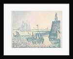 Evening, The Jetty at Vlissingen, 1898 by Paul Signac