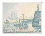 Evening, The Jetty at Vlissingen, 1898 by Paul Signac