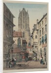Facisimilies of Sketches made in Flanders and Germany: Dome, Francfort, c. 1833 by Samuel Prout