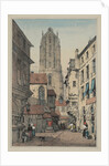 Facisimilies of Sketches made in Flanders and Germany: Dome, Francfort, c. 1833 by Samuel Prout