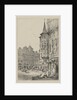 Facisimilies of Sketches made in Flanders and Germany: Hotel de Ville, Prague, 1833 by Samuel Prout