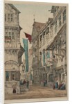 Facisimilies of Sketches made in Flanders and Germany: Sachsenhausen Francfort, 1833 by Samuel Prout