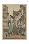 Facisimilies of Sketches made in Flanders and Germany: Sachsenhausen Francfort, 1833 by Samuel Prout