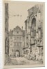 Facisimilies of Sketches made in Flanders and Germany: Thein Church, Prague, 1833 by Samuel Prout