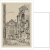 Facisimilies of Sketches made in Flanders and Germany: Thein Church, Prague, 1833 by Samuel Prout
