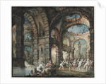 Family of Satyrs with Dancing Cherubs, c. 1775-1776 by Giovanni David