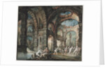 Family of Satyrs with Dancing Cherubs, c. 1775-1776 by Giovanni David