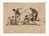 Farmers and Fisherman Working, 18th century by Francesco Guardi