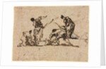 Farmers and Fisherman Working, 18th century by Francesco Guardi