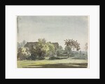 Farmhouse behind Trees, c. 1790 by Christoph Nathe