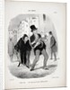 Fathers, plate 13: Come along, dear…, 1847 by Honoré Daumier