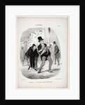 Fathers, plate 13: Come along, dear…, 1847 by Honoré Daumier