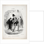 Fathers, plate 13: Come along, dear…, 1847 by Honoré Daumier