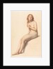 Female Nude, Seated, Three Quarter View from Front, 1859 by William Mulready