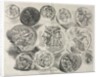 Feuille de douze médailles antiques, 1825 by Eugène Delacroix