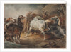 Fighting Horses, c. 1820 by Théodore Géricault