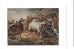 Fighting Horses, c. 1820 by Théodore Géricault