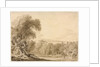 Figures Seated by a Lake in a Wooded Landscape, 1820 by John Martin