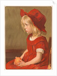 Fillette à lOrange, 1899 by Louise Breslau