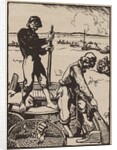 Fishing for Shrimp by Auguste Louis Lepère