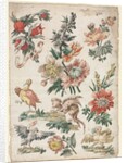 Floral Designs with Birds and Griffon, 1784 by Giacomo Cavenezia