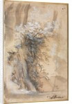 Flowering Bush above an Eroded Bank, 1565-1570 by Federico Barocci