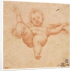 Flying Cupid, c. 1602 by Annibale Carracci (follower of)