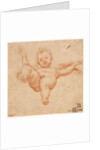 Flying Cupid, c. 1602 by Annibale Carracci (follower of)
