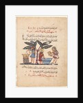 Folio from an Arabic translation of the Materia Medica of Dioscorides, 1224 by Abdallah ibn al-Fadl