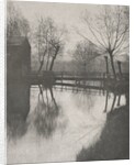 Footbridge Near Chingford, from The Compleat Angler, 1888 by Peter Henry Emerson; Sampson Low