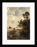 Fort George Island, Florida, 1878 by Thomas Moran