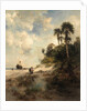 Fort George Island, Florida, 1878 by Thomas Moran