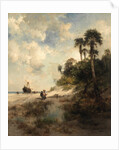 Fort George Island, Florida, 1878 by Thomas Moran
