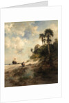 Fort George Island, Florida, 1878 by Thomas Moran