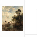 Fort George Island, Florida, 1878 by Thomas Moran