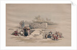 Fountain at Cana, 1839 by David Roberts