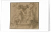 Fountain with Putti Riding Dolphins, last half 1800s by Alphonse Legros