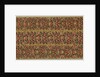 Four Borders from a Bedspread, 1700s by Unknown