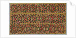 Four Borders from a Bedspread, 1700s by Unknown