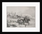 Four Diverse Subjects: Wagon climbing a Hill by Théodore Géricault