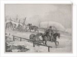 Four Diverse Subjects: Wagon climbing a Hill by Théodore Géricault