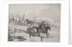 Four Diverse Subjects: Wagon climbing a Hill by Théodore Géricault