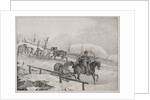 Four Diverse Subjects: Wagon climbing a Hill by Théodore Géricault