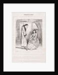 Fourberies de Femmes: En matière de sentiment, 1842 by Paul Gavarni