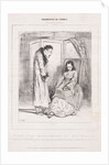 Fourberies de Femmes: En matière de sentiment, 1842 by Paul Gavarni