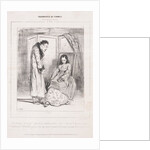 Fourberies de Femmes: En matière de sentiment, 1842 by Paul Gavarni