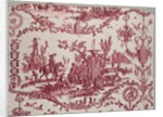 Fragments of Copperplate Printed Cotton, c. 1789 by Christophe Philippe Oberkampf (firm of); Jean-Baptiste Marie Hüet